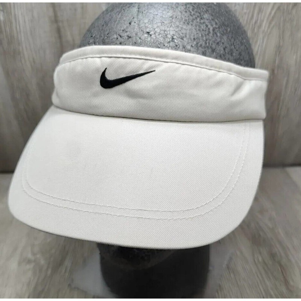 Nike Men's Visor Tan Adjustable Vintage Hook and loop closure golf Running‎ Hat